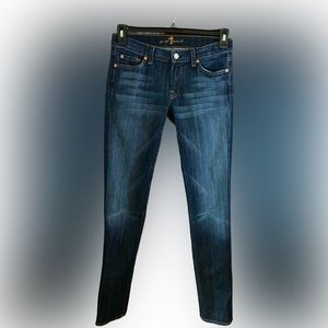 LIKE NEW 7 For All Mankind MADE IN USA Roxanne Jeans SZ 27